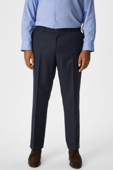 Hommes grandes tailles - Pantalon de costume - bleu foncé
