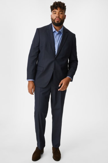 Hommes grandes tailles - Veste de costume - regular fit - bleu foncé
