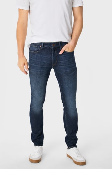 Heren - Skinny jeans - LYCRA® - jeansdonkerblauw