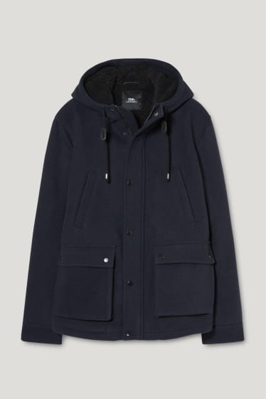 Clockhouse homme - CLOCKHOUSE - veste à capuche - bleu foncé