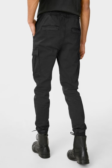 Clockhouse homme - Pantalon cargo - Slim Fit - noir