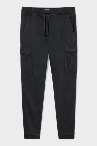 Clockhouse homme - Pantalon cargo - Slim Fit - noir