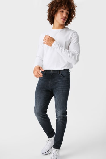 Clockhouse Boys - CLOCKHOUSE - carrot jeans - denim-albastru gri