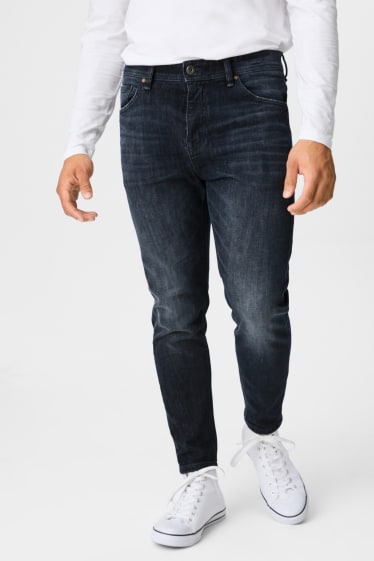 Clockhouse Boys - CLOCKHOUSE - carrot jeans - denim-albastru gri