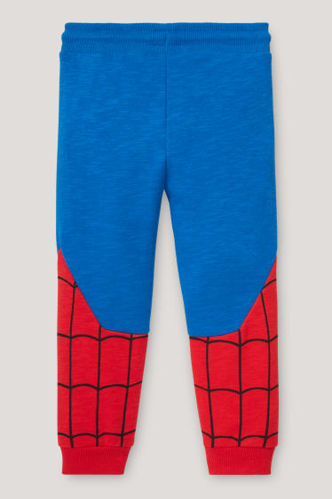 Batolata chlapci - Spider-Man - teplákové kalhoty - modrá