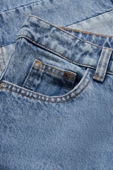 Clockhouse Girls - CLOCKHOUSE - mom jeans - high waist - denim-albastru