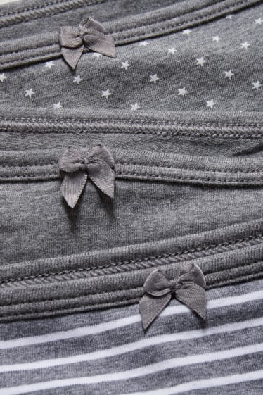 Kids Girls - Multipack of 3 - briefs - gray-melange