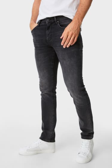 Uomo - Jeans skinny - LYCRA® - jeans grigio scuro