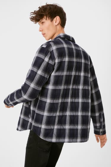 Clockhouse Boys - CLOCKHOUSE - shacket - blu scuro