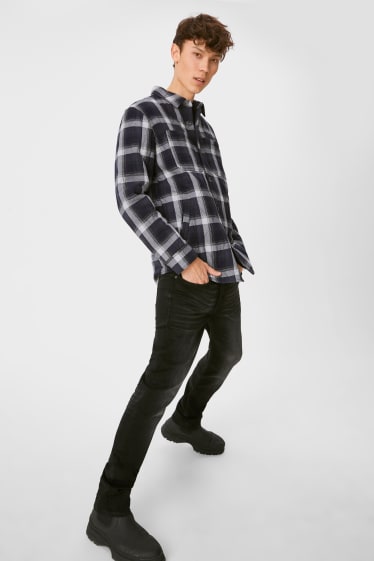 Clockhouse Boys - CLOCKHOUSE - shacket - blu scuro