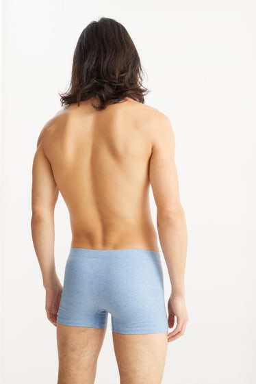 Hommes - Lot de 5 - boxers - LYCRA® - bleu