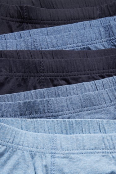 Hommes - Lot de 5 - boxers - LYCRA® - bleu