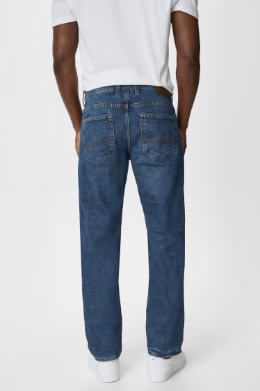 Herren - Regular Jeans - Thermojeans - jeans-dunkelblau