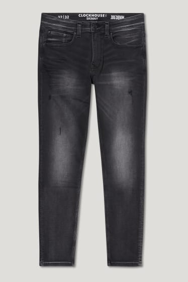 Clockhouse Boys - CLOCKHOUSE - Skinny Jeans - Jog Denim - jeans-dunkelgrau