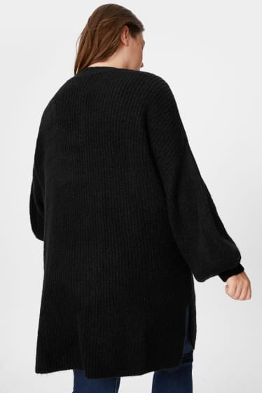 Femei XL - CLOCKHOUSE - cardigan tricotat - negru