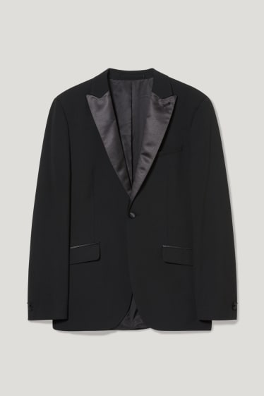 Mężczyźni - Marynarka modułowa - slim fit - strecz - LYCRA® - czarny