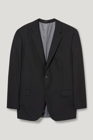Pánské XL - Oblekové sako - černá