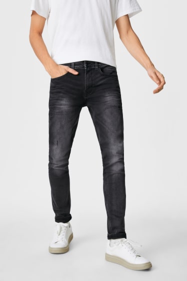Clockhouse Boys - CLOCKHOUSE - Skinny Jeans - Jog Denim - jeans-dunkelgrau