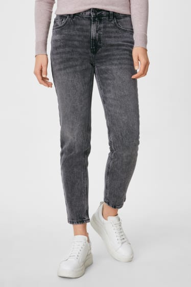 Dona - Straight tapered jeans - texà gris