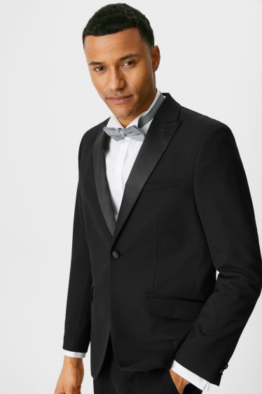 Mężczyźni - Marynarka modułowa - slim fit - strecz - LYCRA® - czarny