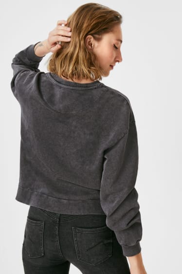 Clockhouse femme - CLOCKHOUSE - sweat-shirt de Noël - The Rolling Stones - gris anthracite