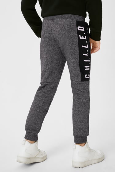 Garçons - Pantalon de jogging - gris chiné