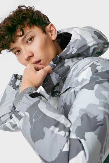 Clockhouse homme - CLOCKHOUSE - veste à capuche - gris