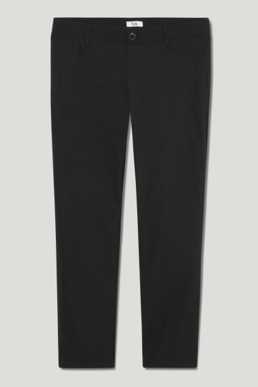 Femei - Pantaloni - slim fit - negru