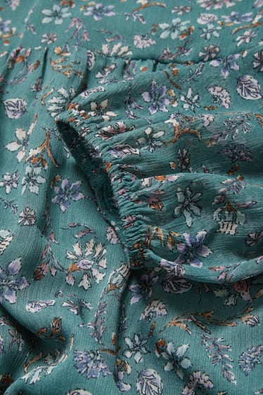 Women - Dress - floral - green