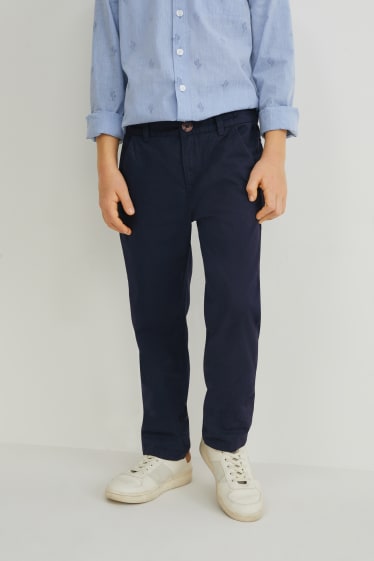 Toddler Boys - Chino - regular fit - donkerblauw