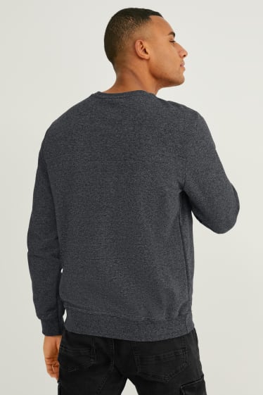 Herren - Sweatshirt - grau-melange