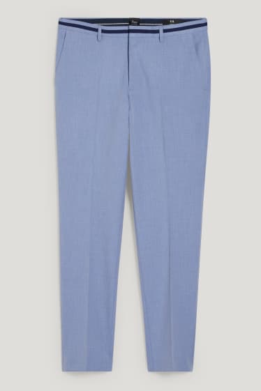 Herren - Baukasten-Hose - Slim Fit - Flex - LYCRA® - blau