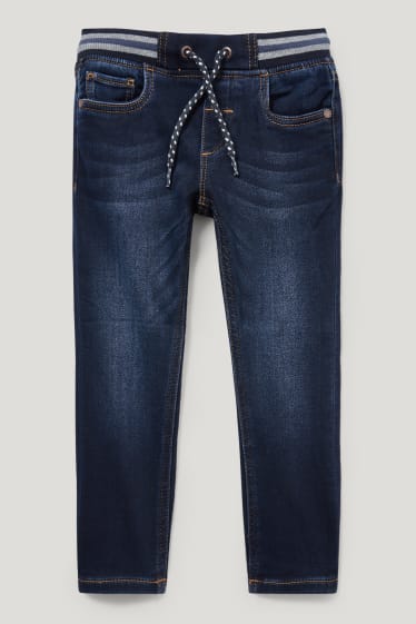 Garçons - Slim jean - jog denim - jean bleu foncé