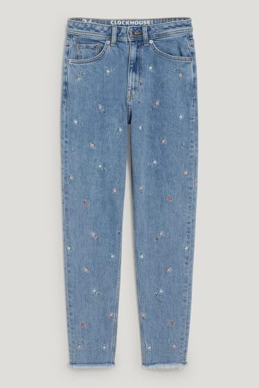 Clockhouse femme - CLOCKHOUSE - jean slim - high waist - jean bleu clair