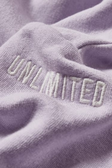 Damen - Hoodie - hellviolett