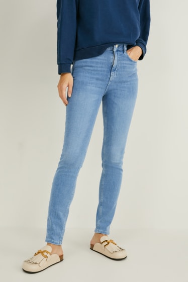 Women - Skinny jeans - high waist - One Size Fits More - denim-light blue