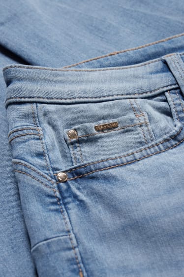 Dames - Skinny jeans - high waist - shaping jeans - jeanslichtblauw