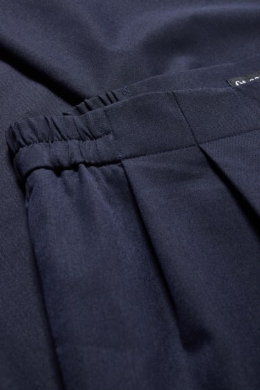 Femei - Pantaloni de stofă - slim fit - albastru închis