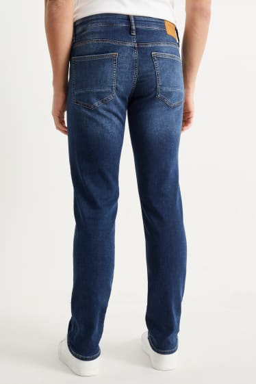 Pánské - Slim jeans - Flex jog denim - LYCRA® - džíny - tmavomodré