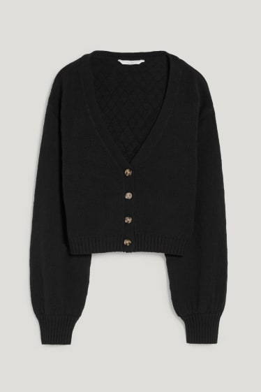 Clockhouse Girls - CLOCKHOUSE - Strickjacke - schwarz