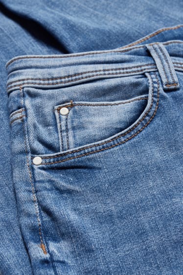 Damen - Skinny Jeans - High Waist - jeans-hellblau