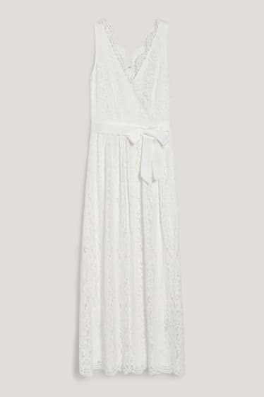 Dámské - Svatební šaty - krémově bílá