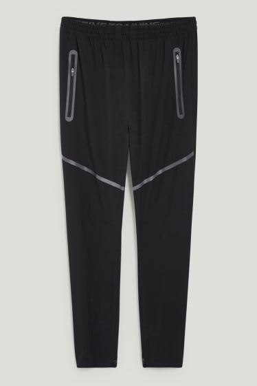 Pánské - Funkční kalhoty - flex - LYCRA® - černá