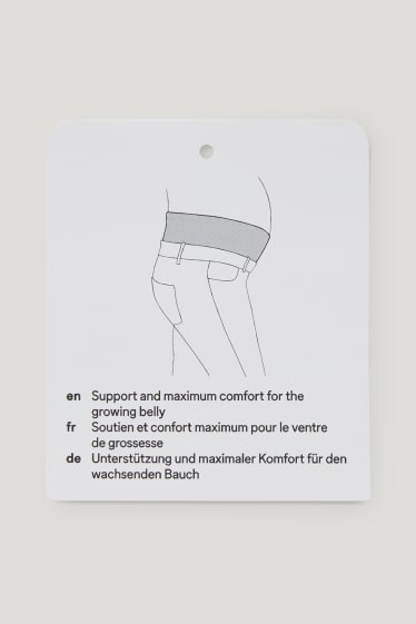 Damen - Umstandsshorts - hellbraun
