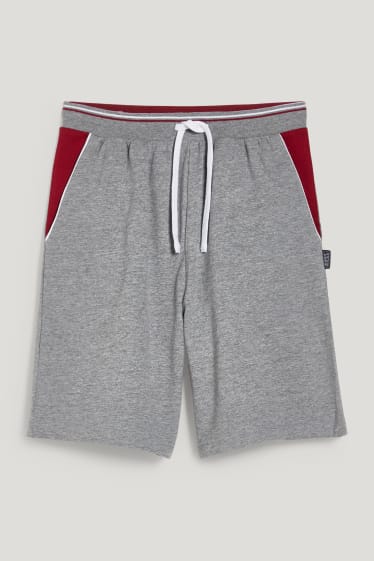 Men - Pyjama shorts - gray