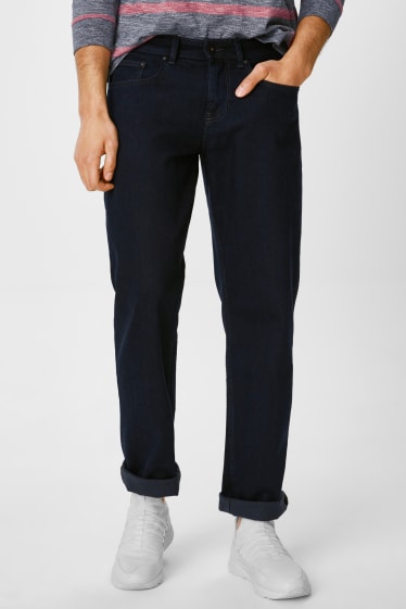 Mężczyźni - Straight jeans - dżins-ciemnoniebieski