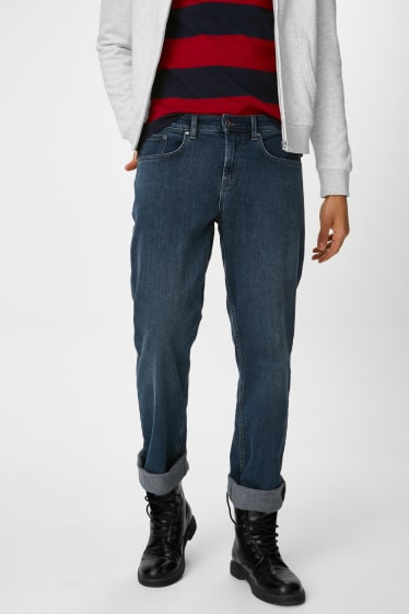 Mężczyźni - Straight jeans - dżins-niebieski