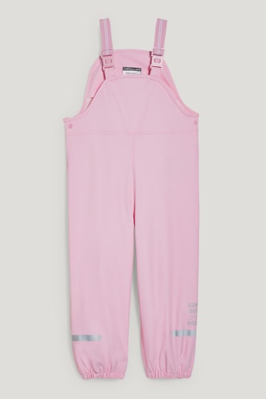 Filles - Pantalon de pluie - rose