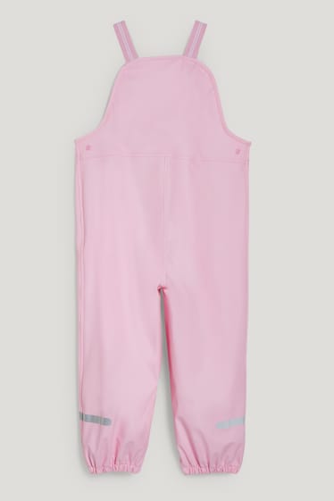 Filles - Pantalon de pluie - rose
