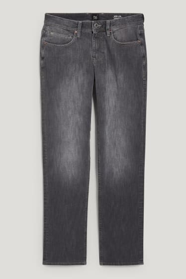 Herren - Straight Jeans - Flex - Bio-Baumwolle - LYCRA® - jeans-grau